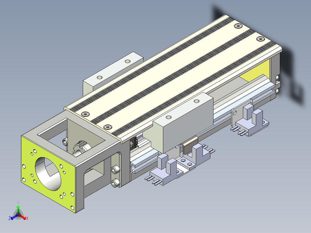 模组MK6010C-150A1-F0CS2正等轴测图