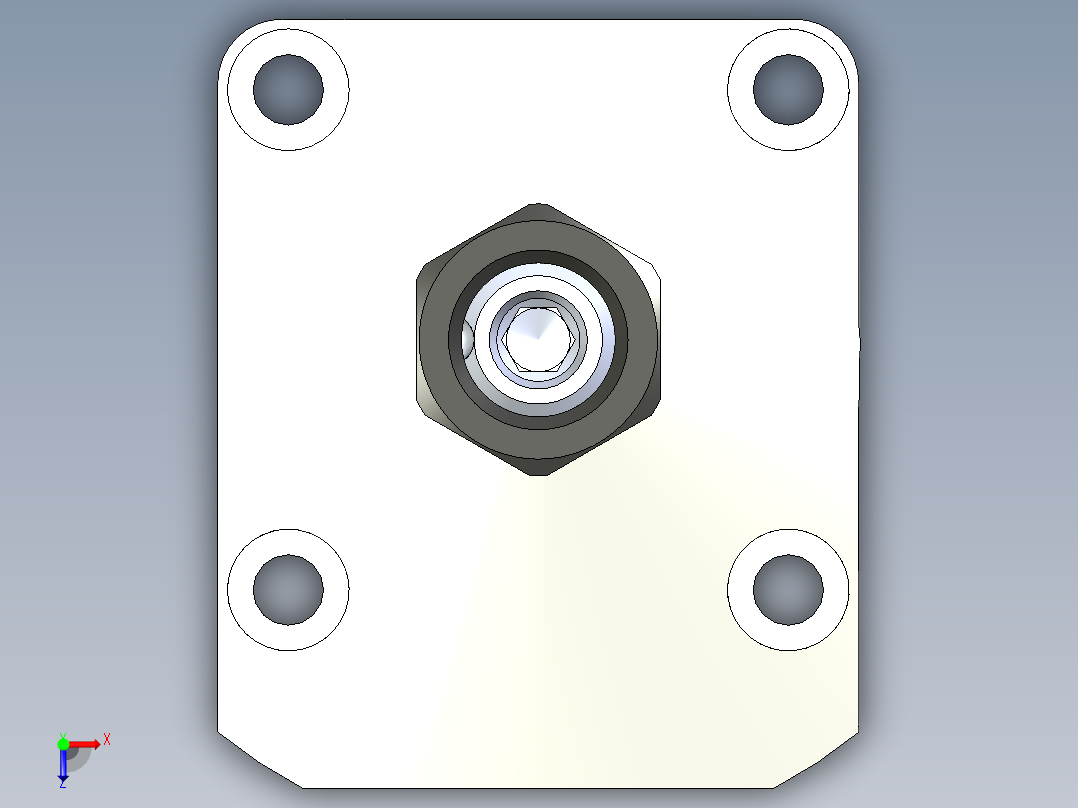 KOSMEKWHE1000-2AL多系列多零件图纸模型俯视图