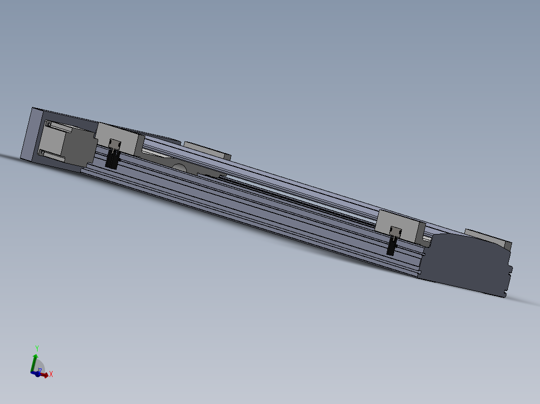 直线模组LHA22-CA-L.SLDASM设计图纸