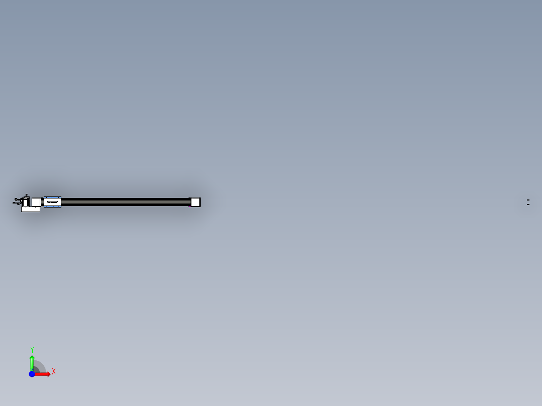 威洛博LB.GB同步带传动--欧规系列GB8-L96-S1350-BL-P75前视图