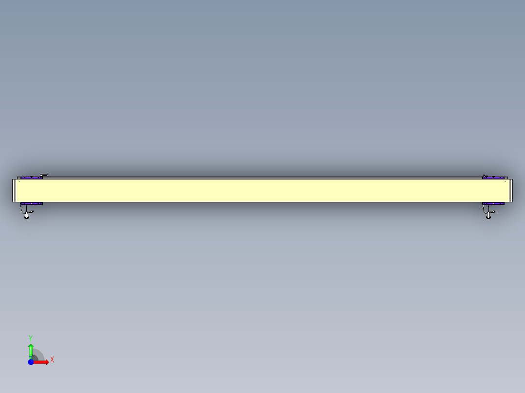 威洛博VL系列直线电机模组-2VL17E2-S3200前视图