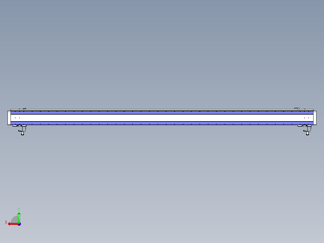 威洛博VL系列直线电机模组-2VL17E2-S3200后视图