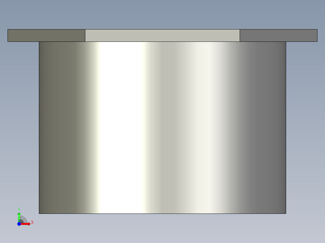 船舶管路系统SeaCor_ReducerBushing_FPTxSPIG_37J138247_2in x 0.5in前视图