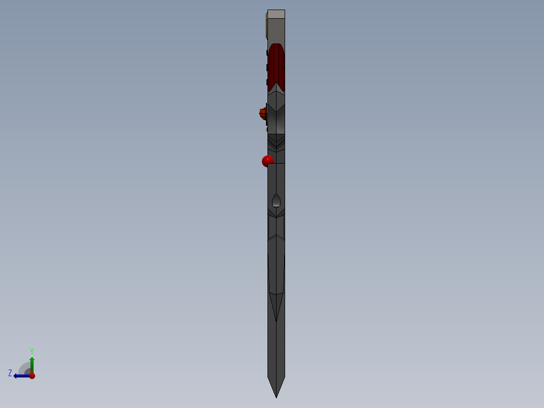 剑、宝剑(136)右视图