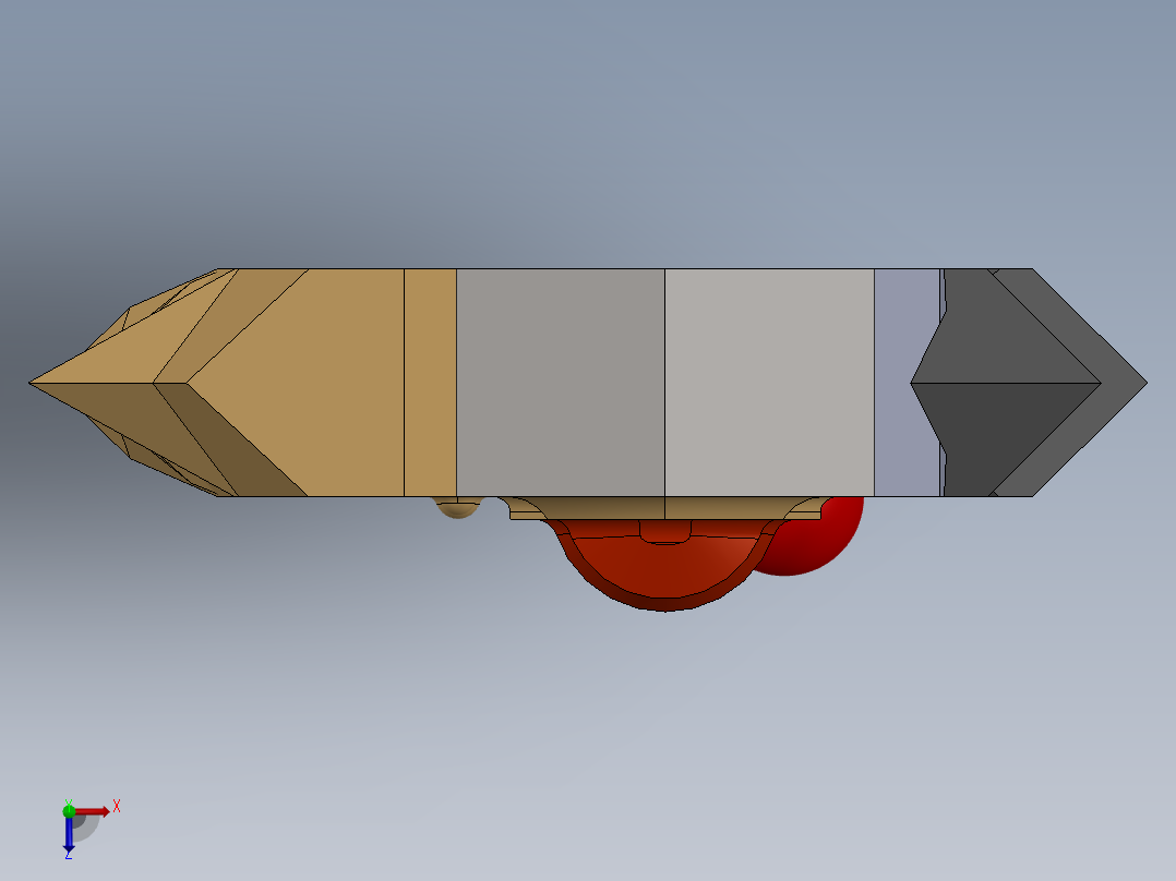 剑、宝剑(136)俯视图
