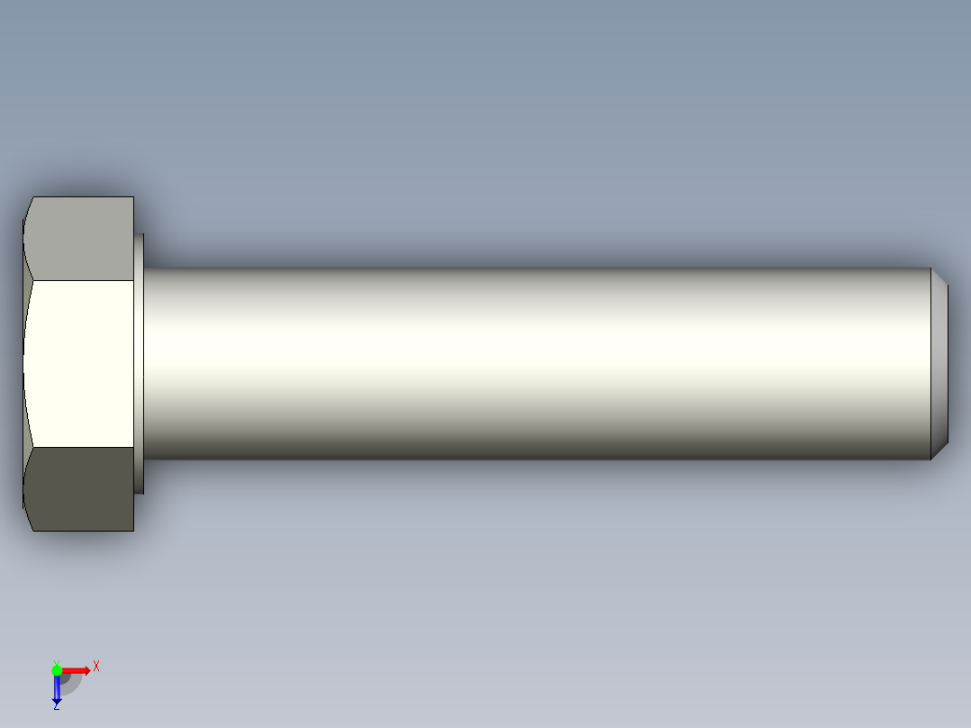螺钉-DIN_931-M12x1.75x50_18.stp俯视图
