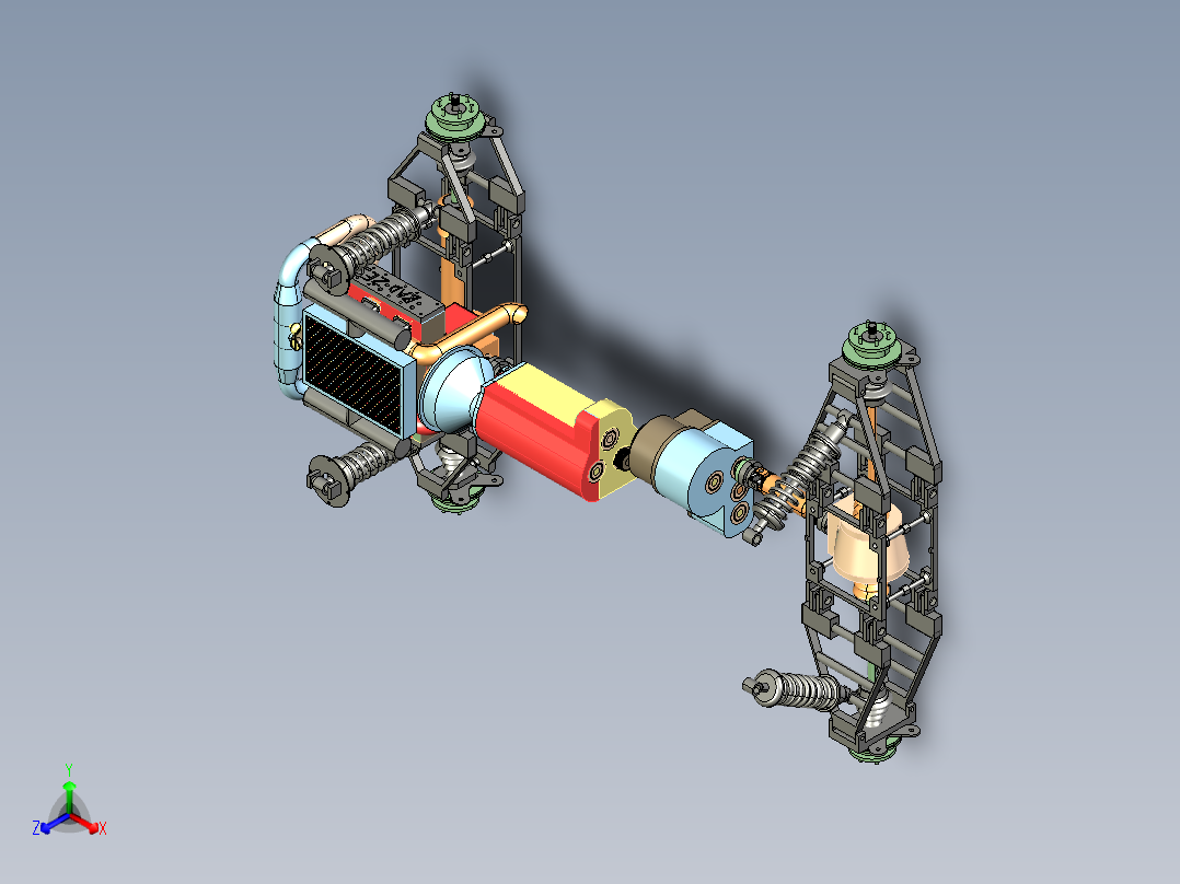 汽车底盘 机械设计参考资料<span style='color: red'>3D</span>模型设计素材