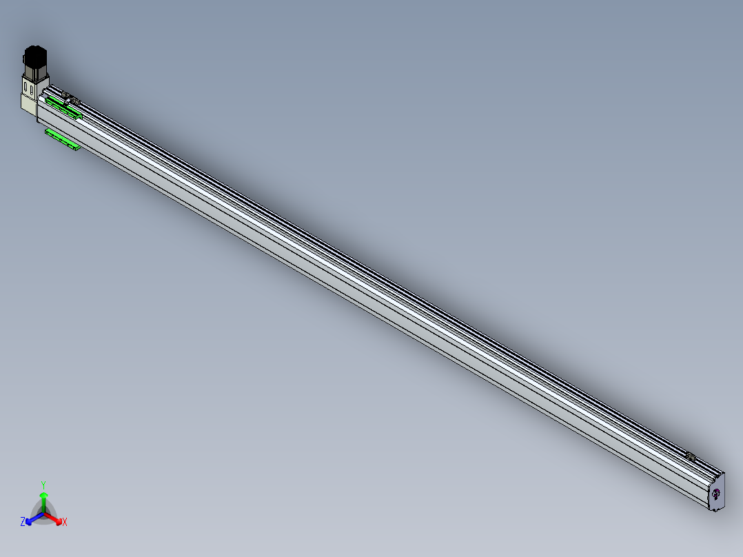 同步带滑台-半封闭B13-L90-S2800-R-P40-D3