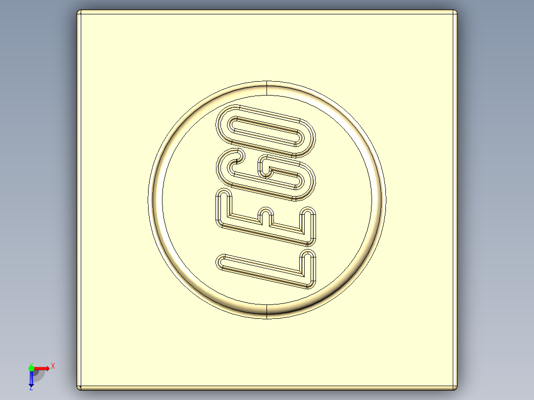 乐高套装 4421基本积木-4113915 - 3005 Brick Yellow -Tan Brick 1 x 1.STEP俯视图