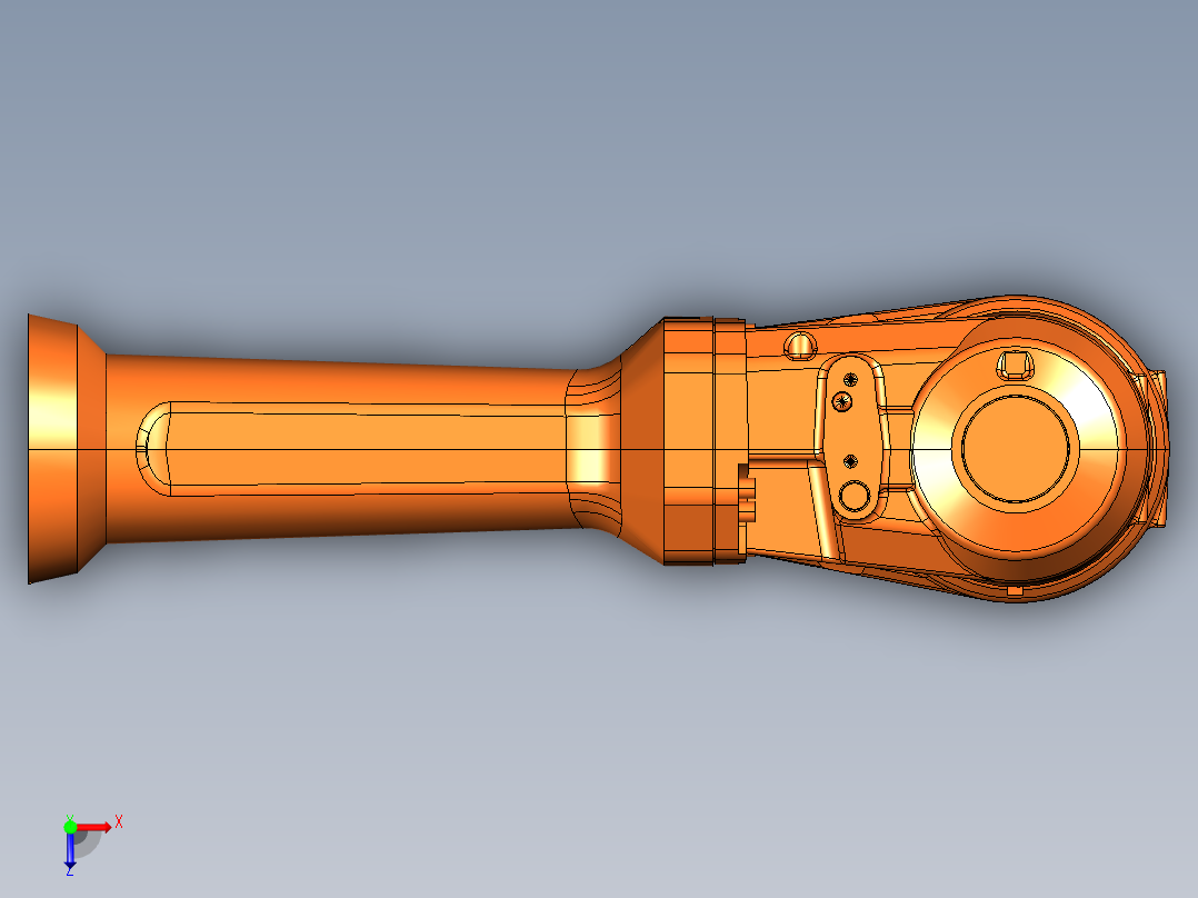 ABB全系列机器人3-3D模型 (146)俯视图