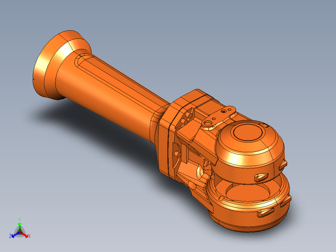 ABB全系列机器人3-3D模型 (146)正等轴测图