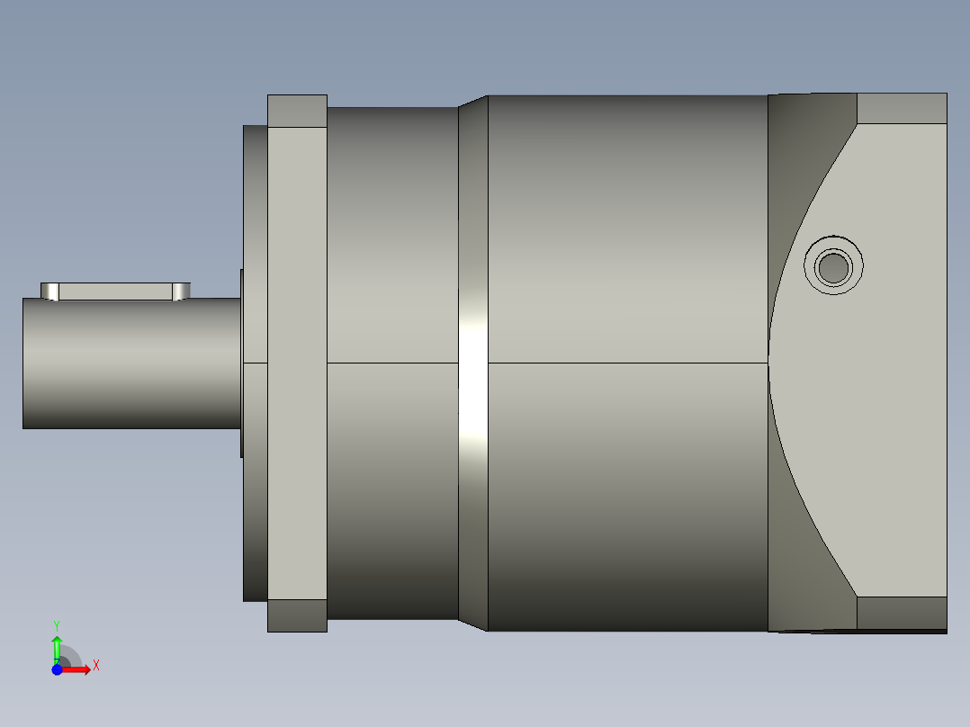 斜齿PHL090-L1 19-70-90-M6.STEP前视图