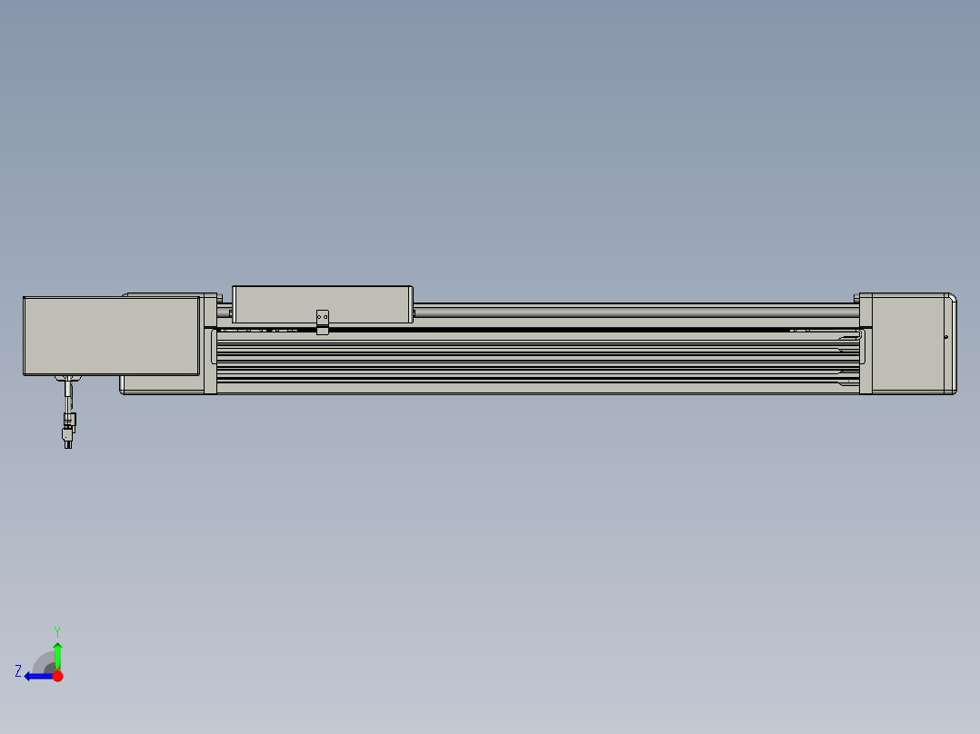 威洛博直线电机模组EB16-L208-S500-BL-ZP75-MS3-5K右视图
