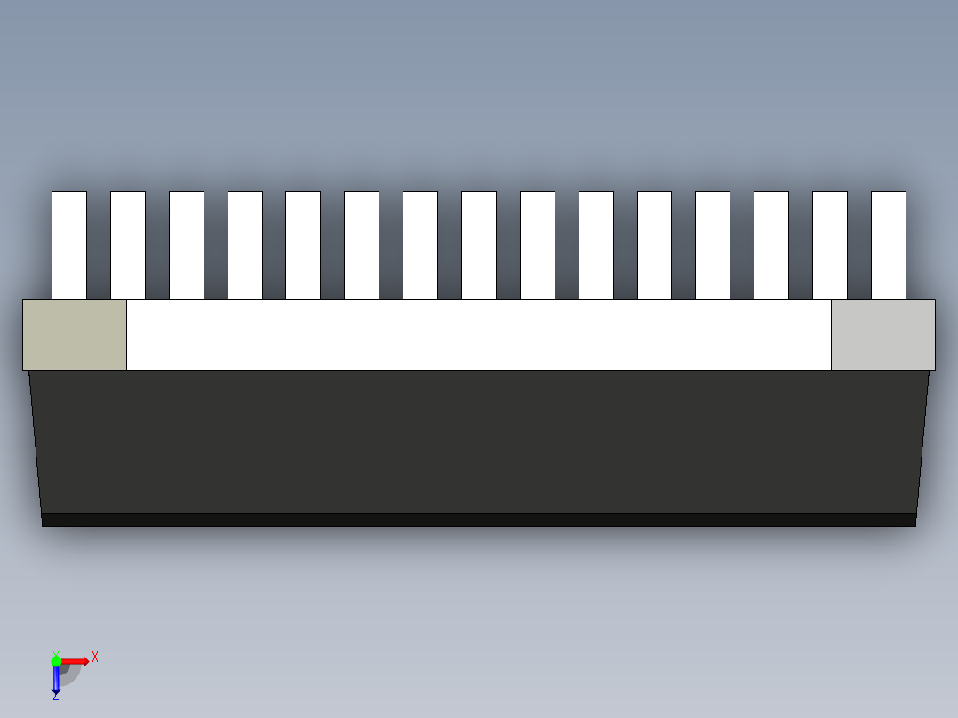 multiwatt-ST 封装-MULTIWATT-15_Normal_LHorizontal_rev1.1俯视图