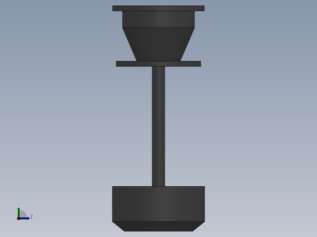 滚螺纹机左视图