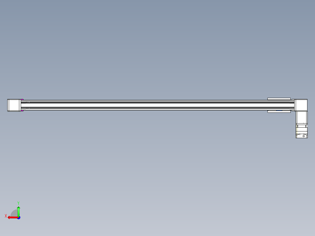 威洛博LB.GB同步带传动--欧规系列GB8-L192-S1900-BL-P75-K后视图