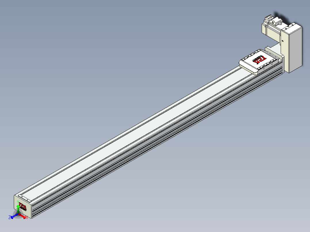 同步带全封闭直线模组TPA-HCB-85D-90-L1050-LU-C-P20-N3