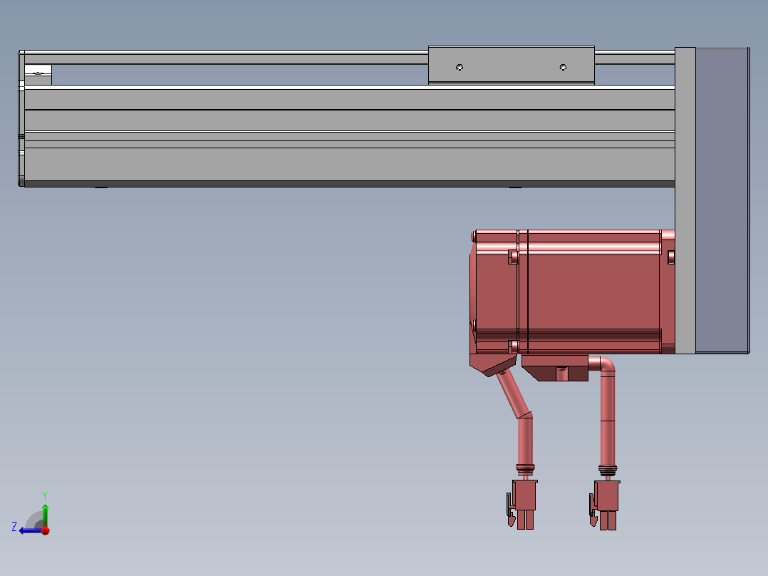 精密模组MY80S-T10-150L-P20B-BM-C4右视图