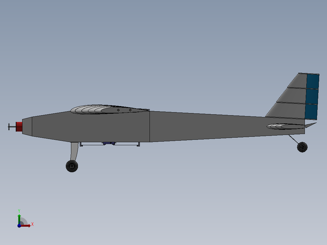 c-plane-34遥控飞行模型前视图