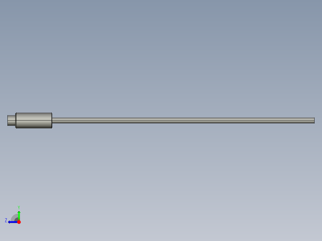 基恩士FU-25core_kc图纸模型右视图
