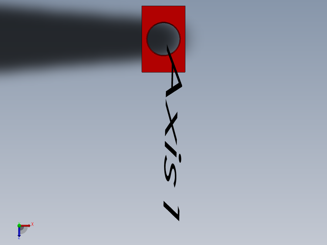 strain relief straight俯视图