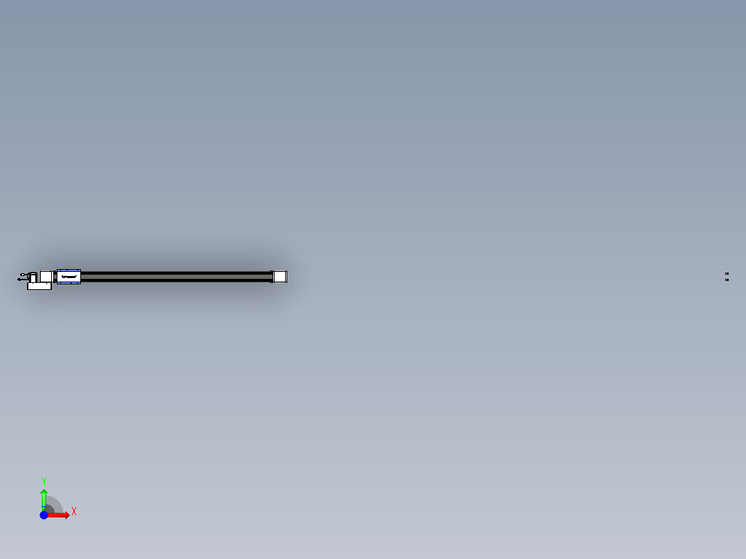 威洛博LB.GB同步带传动--欧规系列GB8-L96-S1450-BL-P40前视图