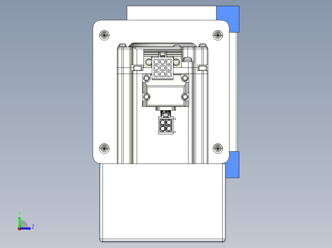 威洛博LB.GB同步带传动--欧规系列GB8-L96-S1450-BL-P40左视图