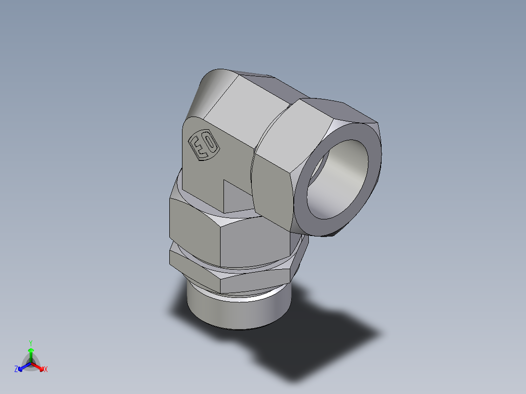 卡套式工业通用硬管接头EO_Assembled_adjustable_standpipe_elbow_EVW35LM71
