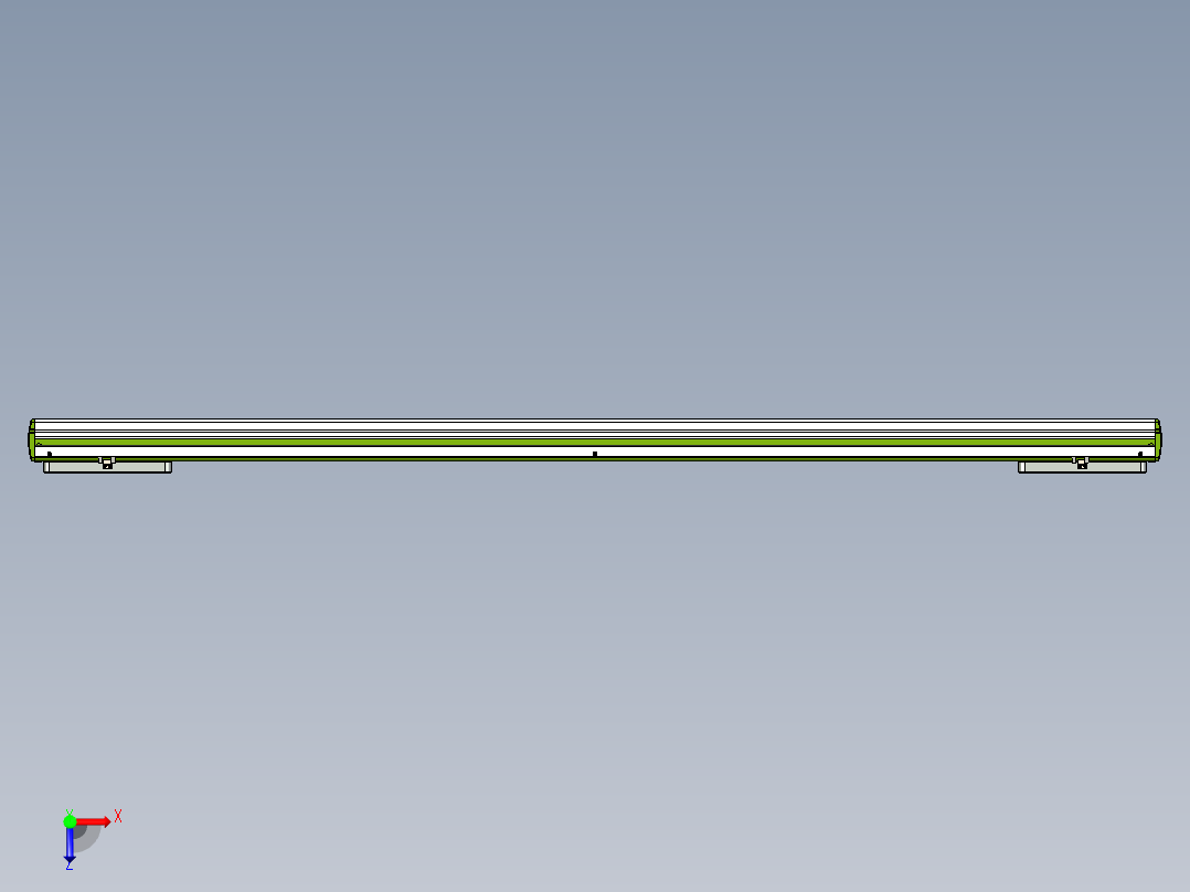 威洛博LC系列3d模型模组2LC14S2Y-S1350俯视图