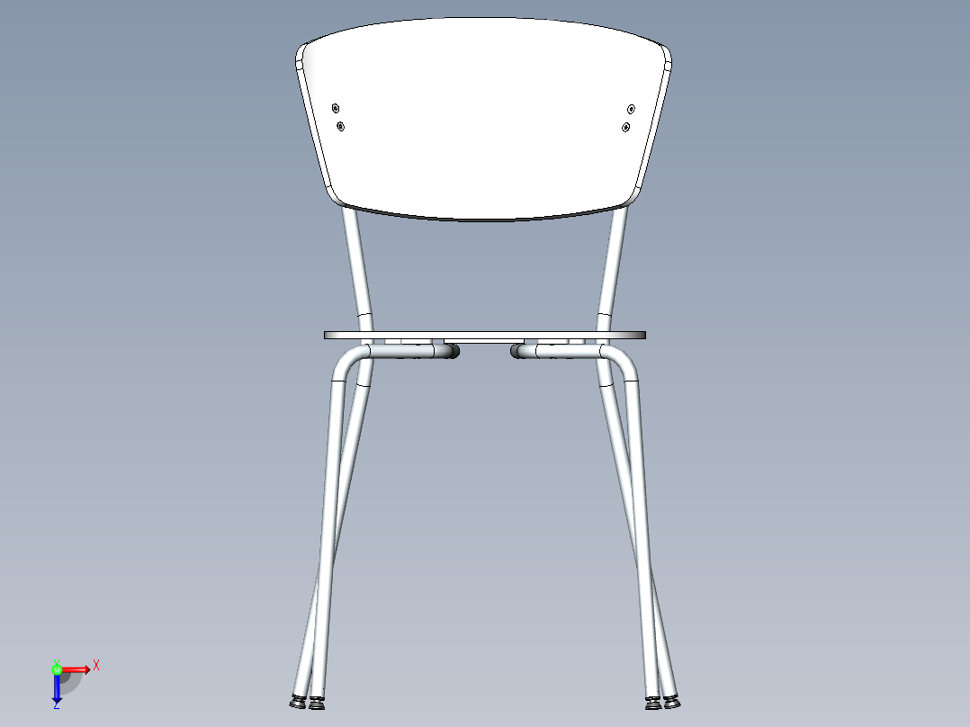 椅子俯视图