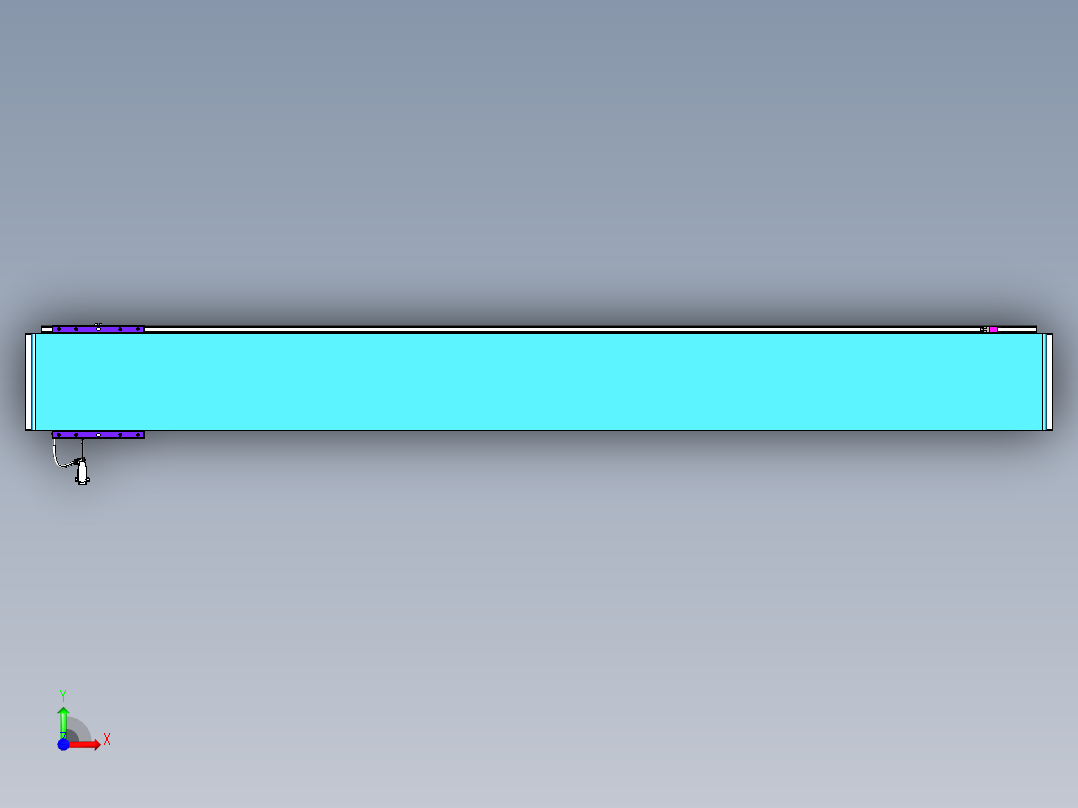 威洛博VL系列直线电机模组-VL22H3-S2000前视图