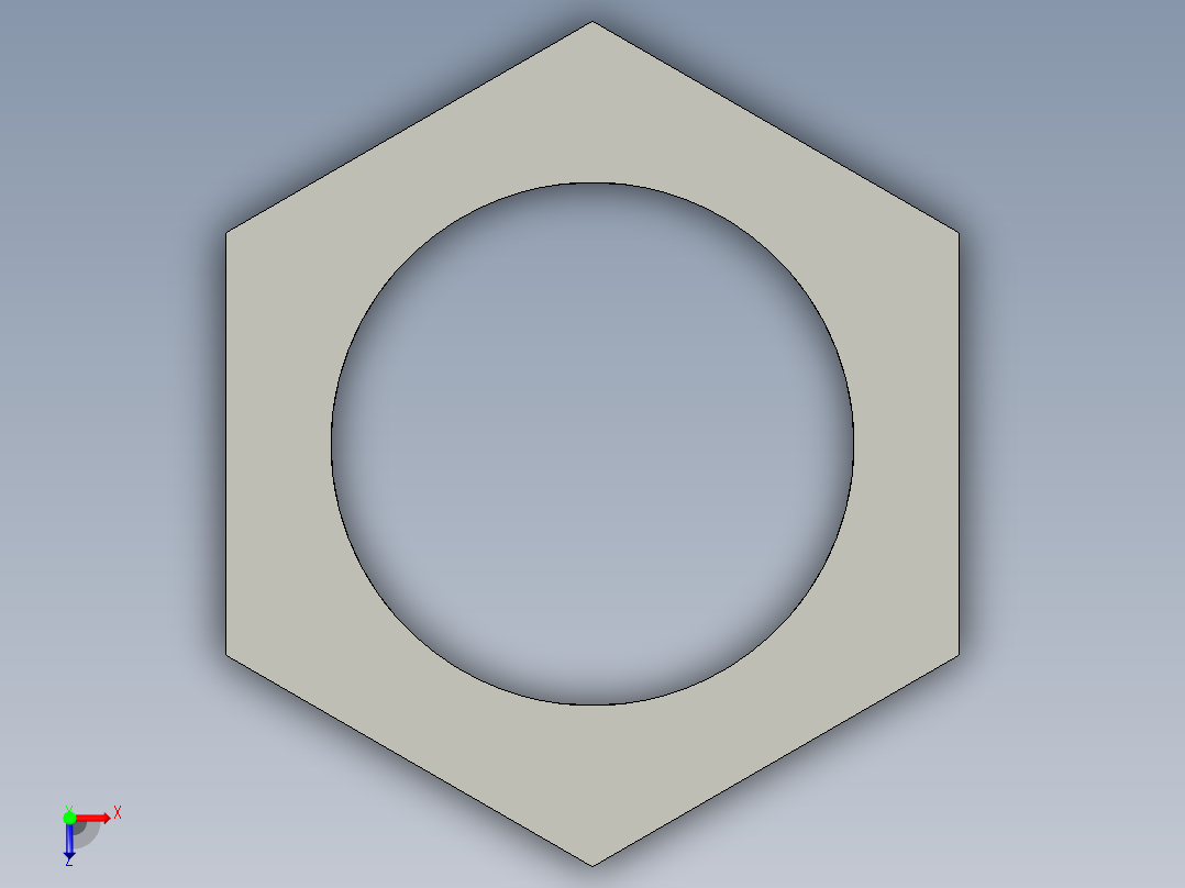 基恩士EH-110S_nut_kc图纸模型俯视图