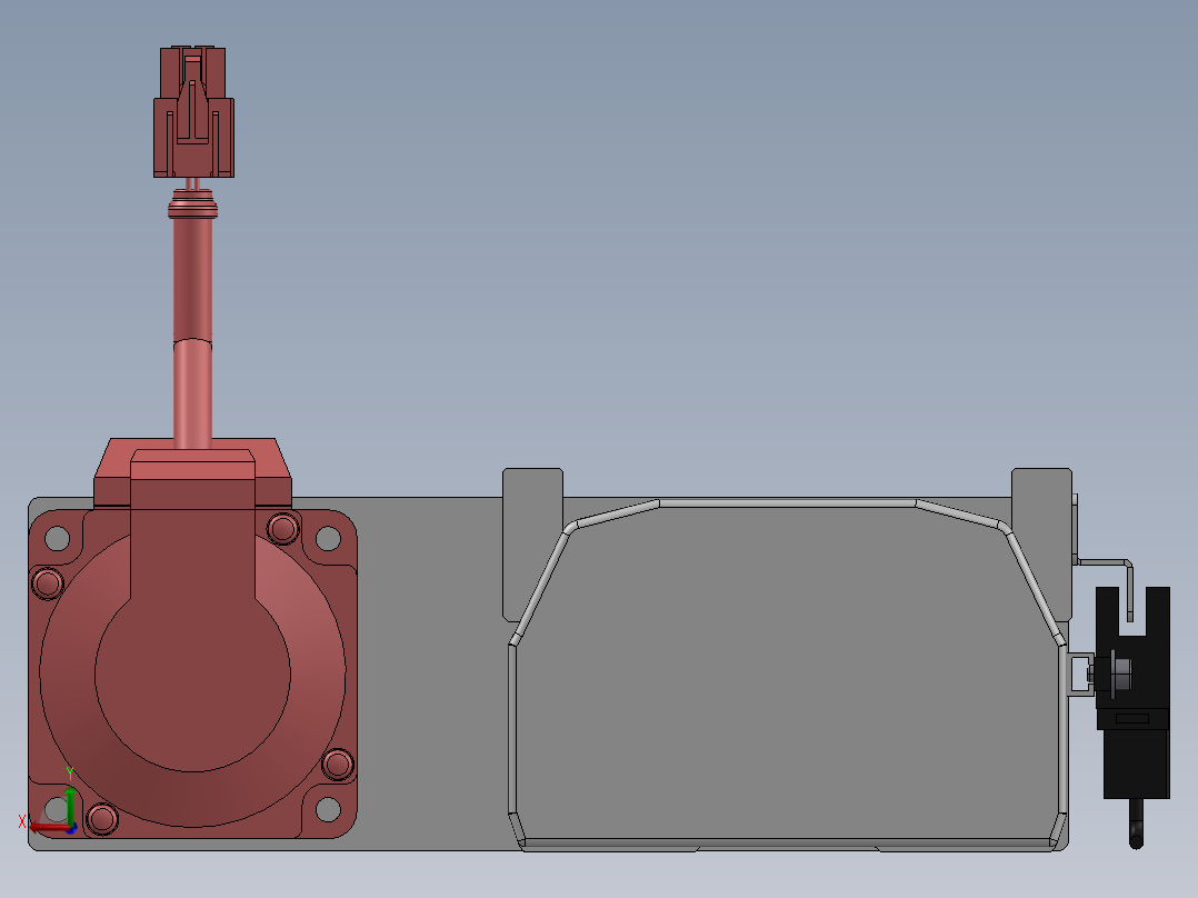 精密模组MY120-T10-800L-BL-P20B-C4-C后视图
