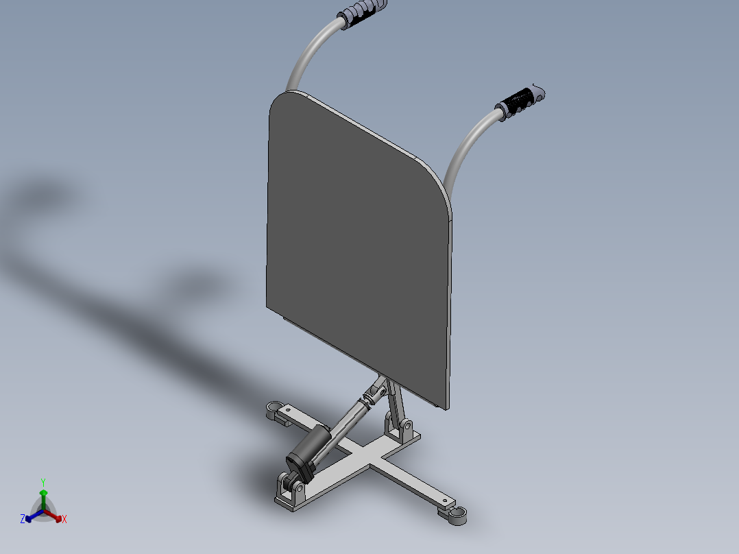 后背翻转机构模型与仿真