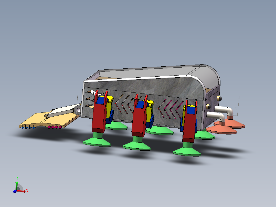 擦窗<span style='color: red'>机器人</span>SW三维==1529696==200