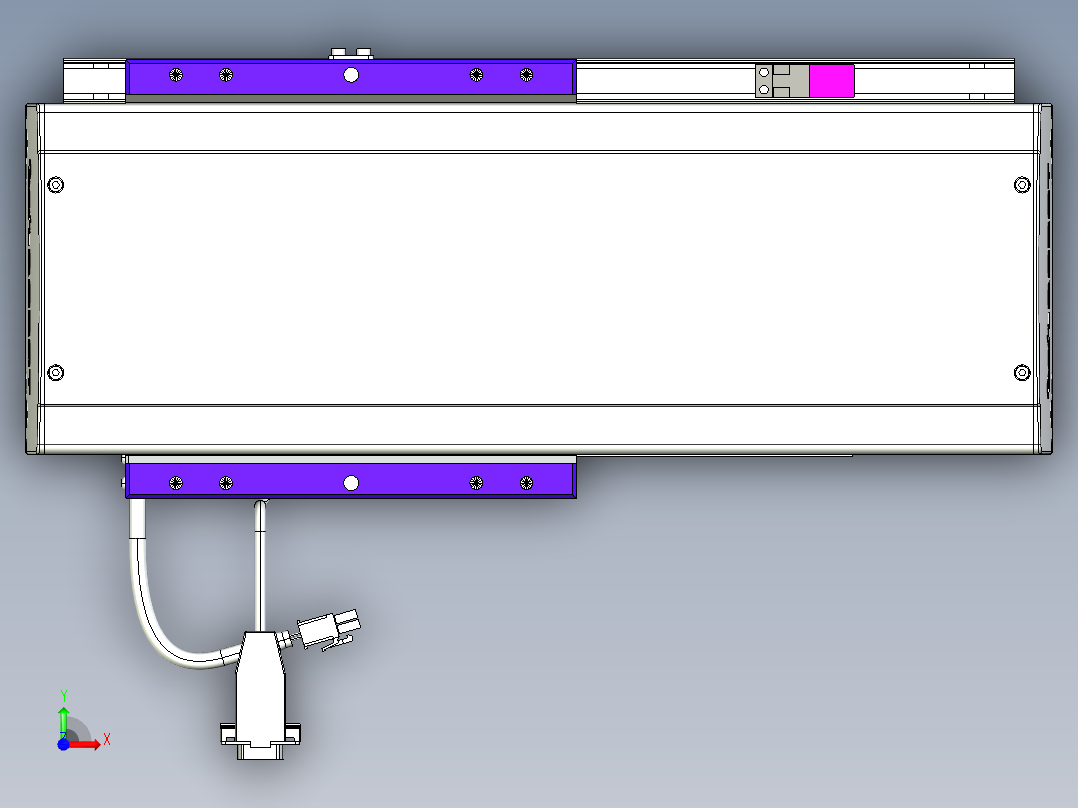 威洛博VL系列3d模型模组VL14S2Y-S150前视图