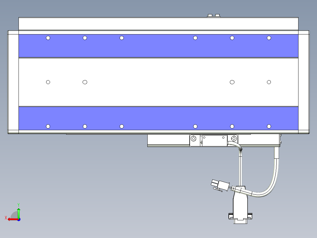 威洛博VL系列3d模型模组VL14S2Y-S150后视图