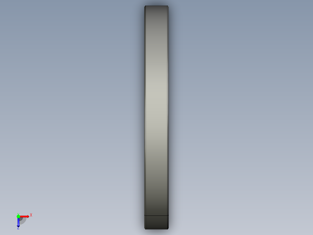 深沟球轴承16030俯视图