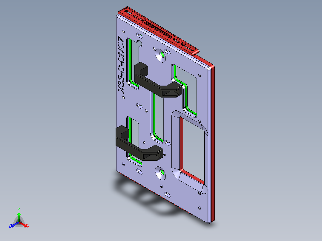 X35-C-CNC8-GaiBan-170726正等轴测图