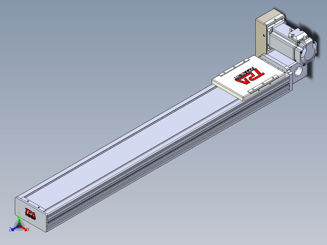同步带全封闭直线模组TPA-HCB-110D-90-L650-RU-C-P40-N3