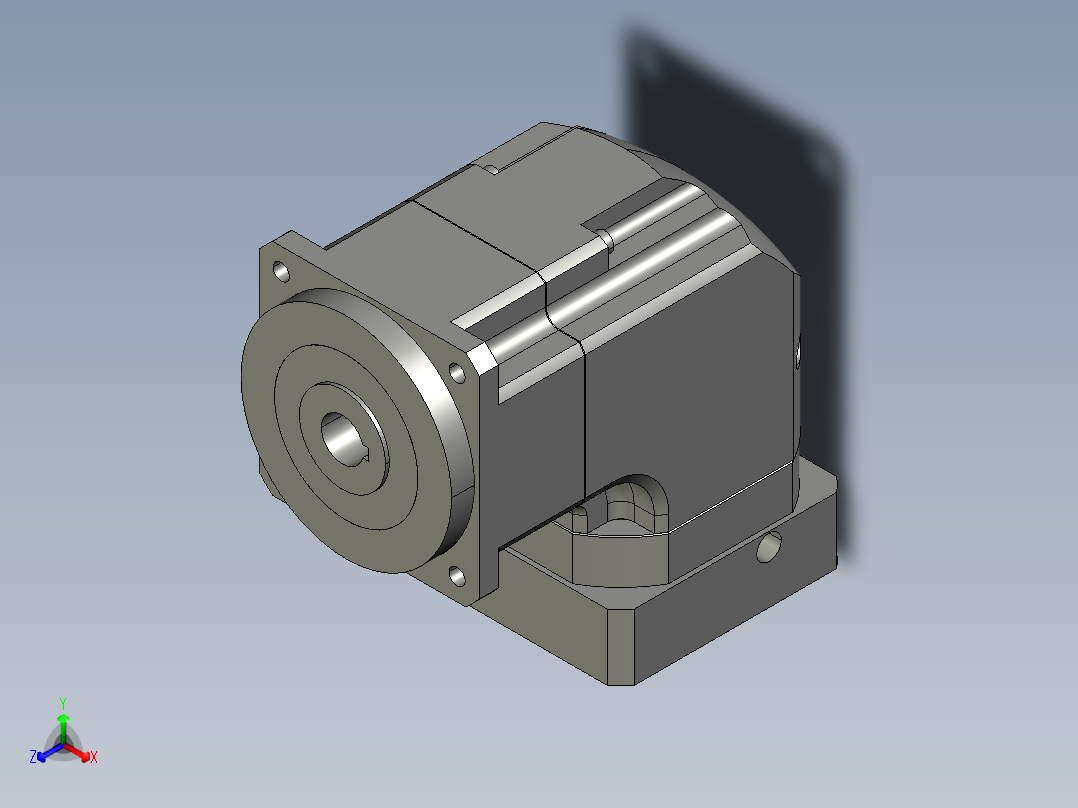 斜齿孔ZPGH115-L1 22-110-145-M8 120F.STEP