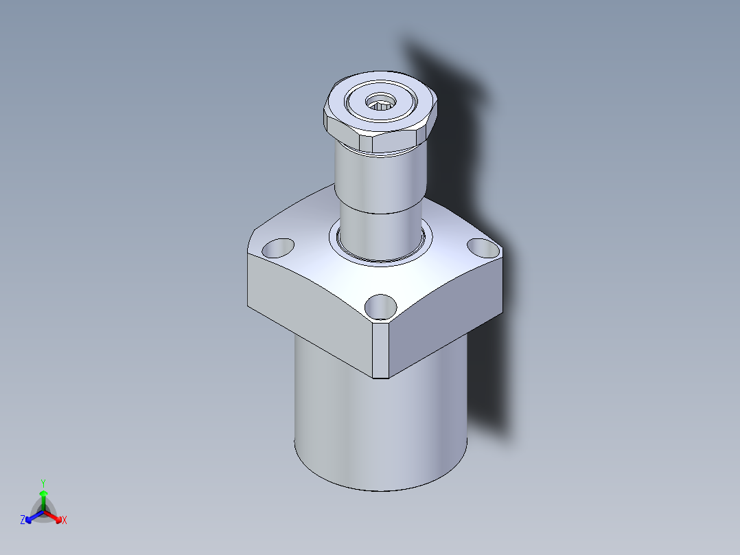 KOSMEKLHA0750-GLD多系列多零件图纸模型正等轴测图