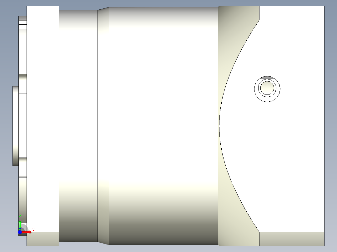 直齿孔PLF120-L1-LC 19-70-90-M5前视图