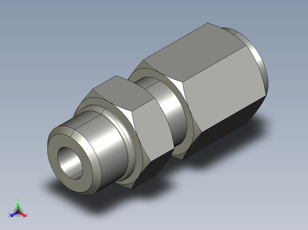 卡套式工业通用硬管接头5_f5bu-s