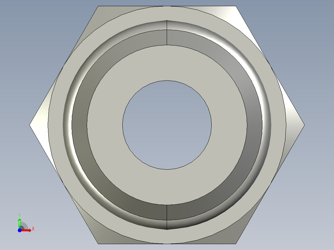 卡套式工业通用硬管接头5_f5bu-s前视图