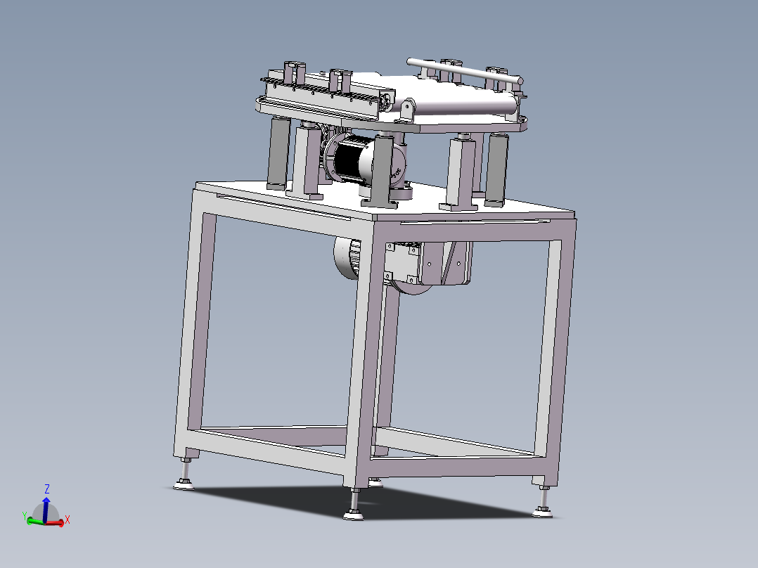 水平旋转导向轨<span style='color: red'>发动机</span>缸体生产线