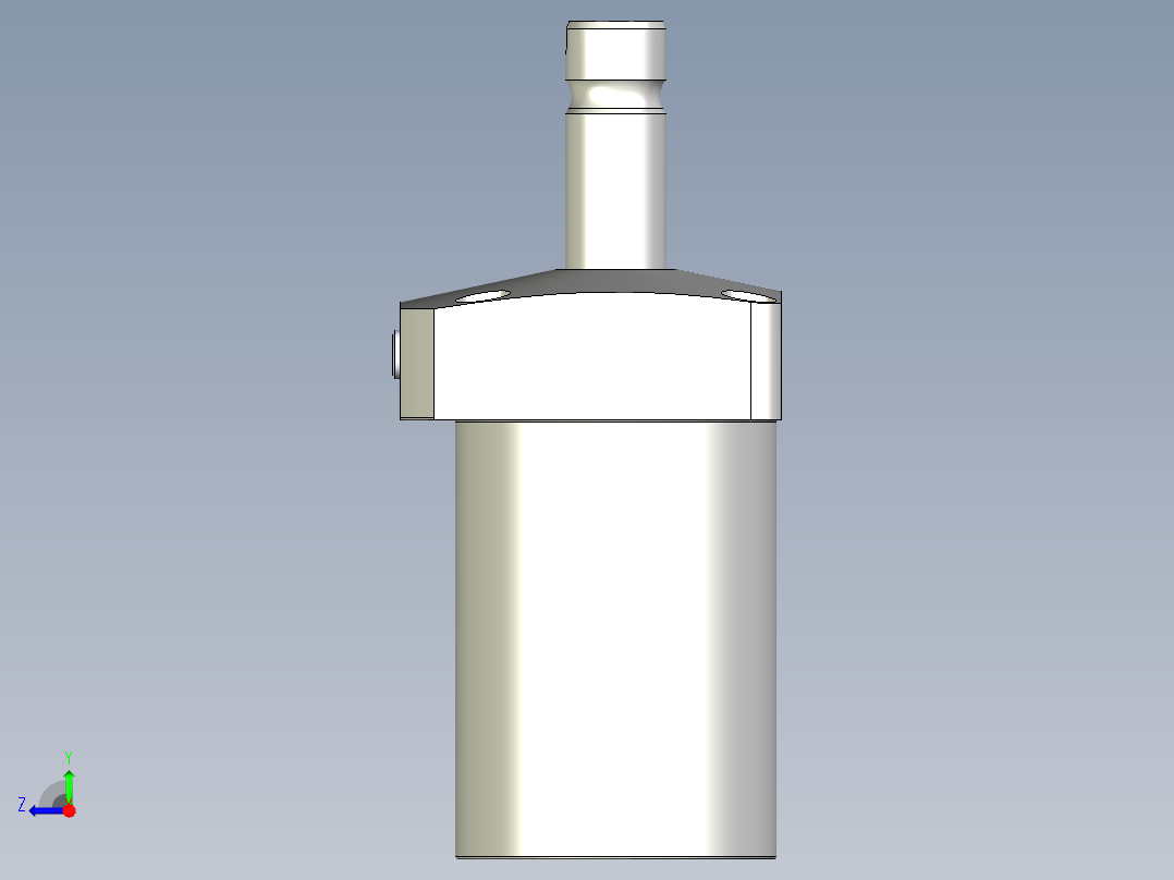 KOSMEKWHE2500-2GR-F多系列多零件图纸模型多系列多零件图纸模型右视图