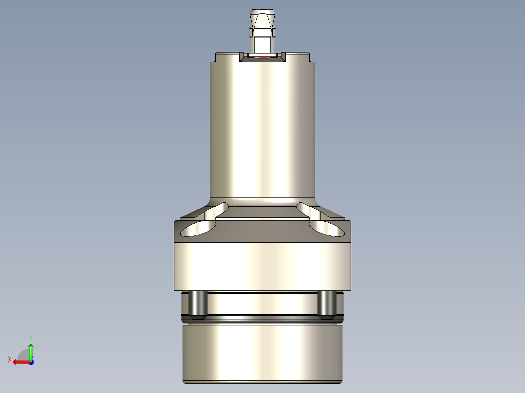 KOSMEKSFA1000-M2N-060-H50多系列多零件图纸模型多系列多零件图纸模型后视图