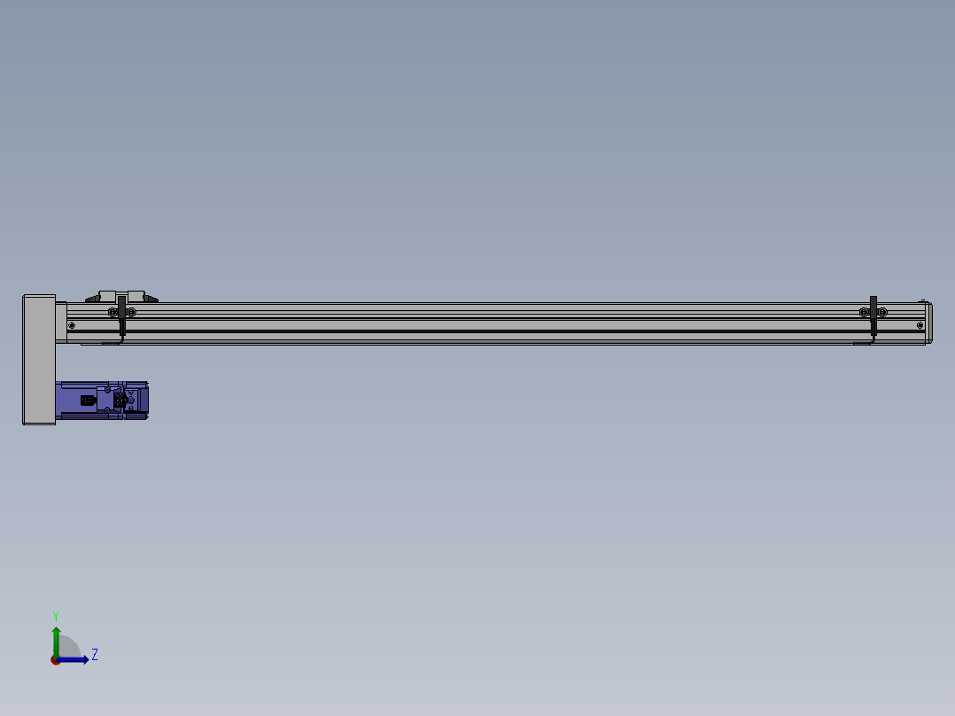精密模组MY50-T10-750L-BM-P10B-C4-C左视图