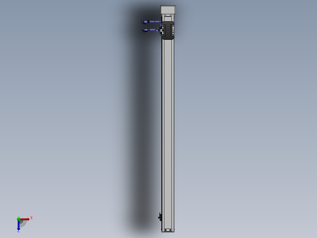 精密模组MY50-T10-750L-BM-P10B-C4-C俯视图